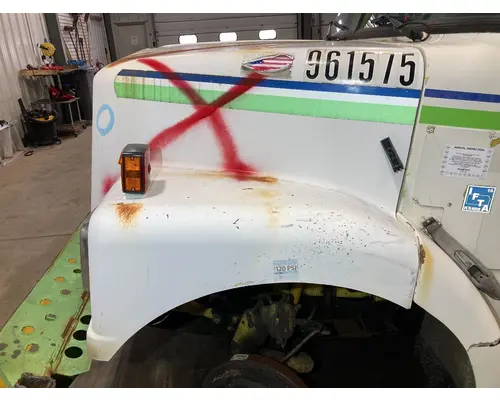 WHITE VOLVO WAH Hood