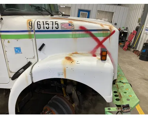 WHITE VOLVO WAH Hood