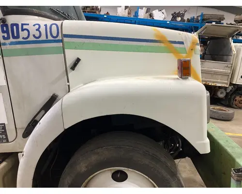 WHITE VOLVO WAH Hood