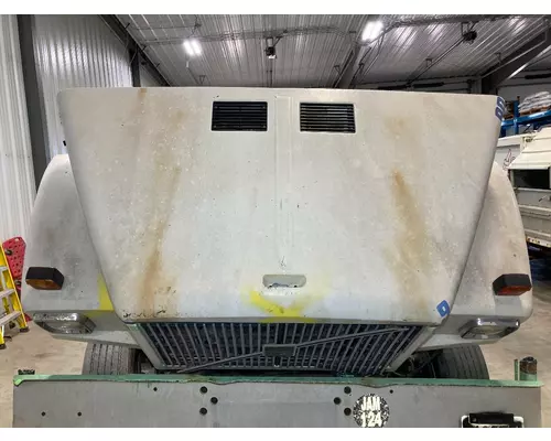 WHITE VOLVO WAH Hood
