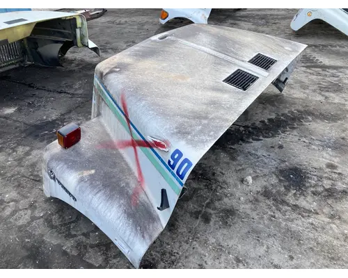 WHITE VOLVO WAH Hood