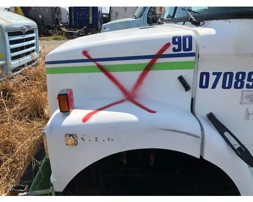 WHITE VOLVO WAH Hood
