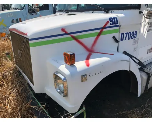 WHITE VOLVO WAH Hood