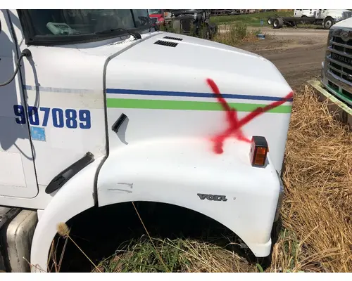 WHITE VOLVO WAH Hood