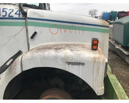 WHITE VOLVO WAH Hood