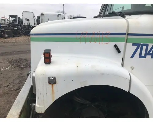 WHITE VOLVO WAH Hood
