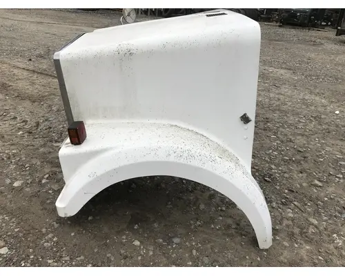 WHITE VOLVO WCM Hood