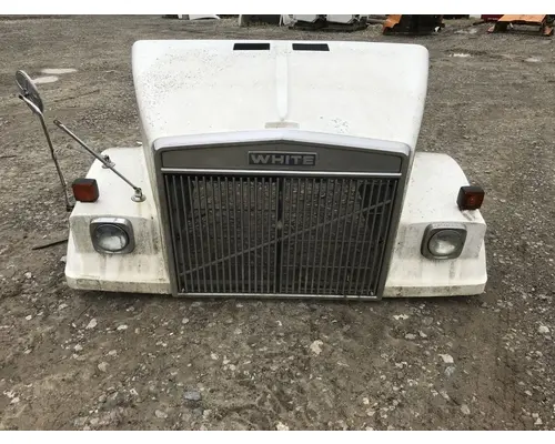 WHITE VOLVO WCM Hood