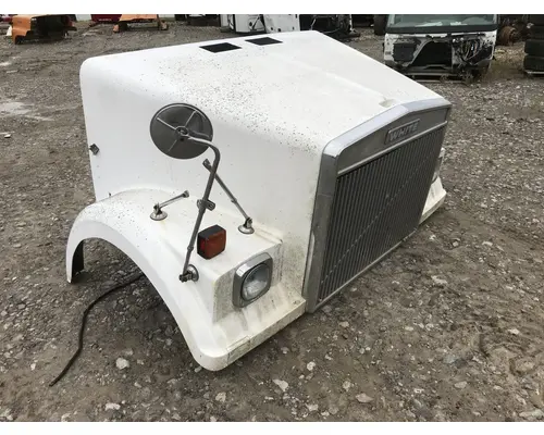 WHITE VOLVO WCM Hood