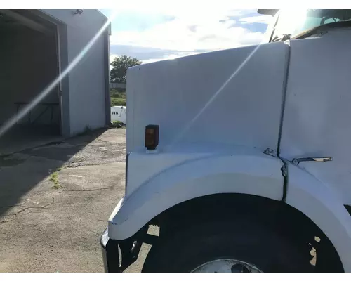 WHITE VOLVO WCS Hood