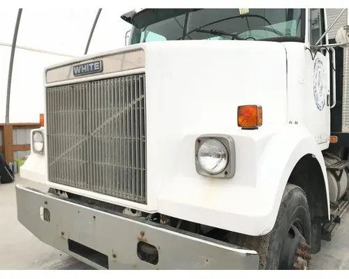WHITE VOLVO WCS Hood