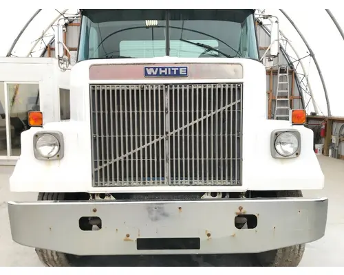 WHITE VOLVO WCS Hood