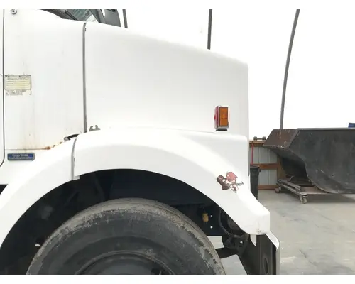 WHITE VOLVO WCS Hood