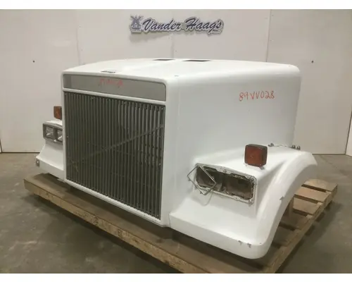 WHITE VOLVO WCS Hood