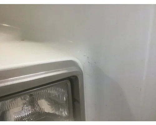 WHITE VOLVO WCS Hood