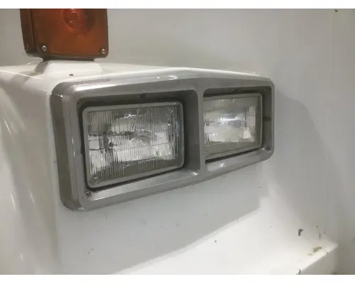 WHITE VOLVO WCS Hood