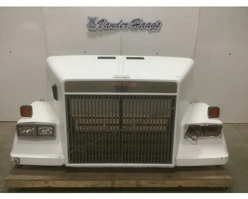WHITE VOLVO WCS Hood
