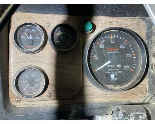 WHITEGMC WIM Instrument Cluster