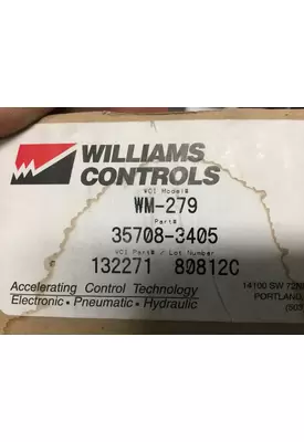 WILLIAMS CONTROLS  Miscellaneous Parts