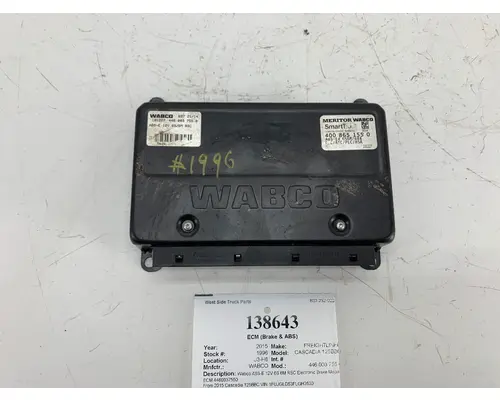 ECM (Brake & ABS) WABCO 446 003 755 0 West Side Truck Parts