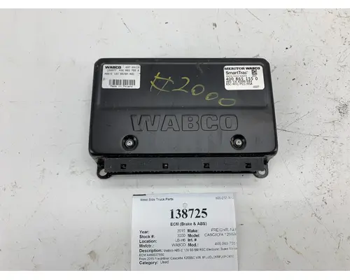 ECM (Brake & ABS) WABCO 446 003 755 0 West Side Truck Parts