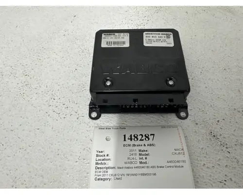 ECM (Brake & ABS) WABCO 4460046180 West Side Truck Parts
