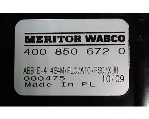 Wabco ABS-E Brake ECMs