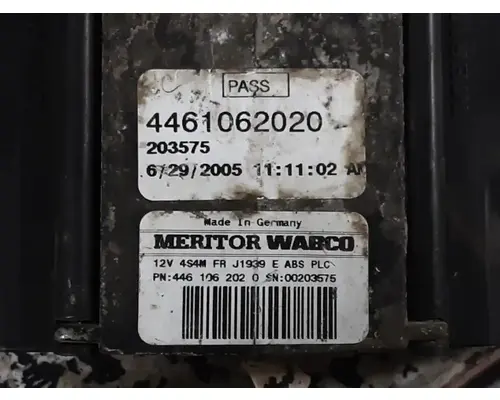 ECM (Brake & ABS) Wabco ABS-E Complete Recycling Group LLC