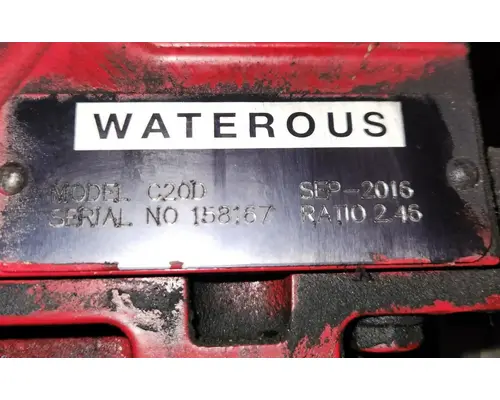 Waterous C20D Transfer Case Assembly