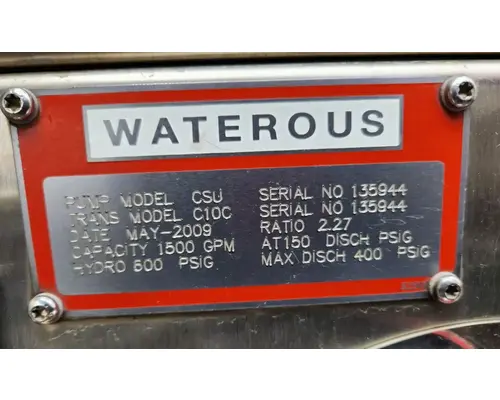 Waterous Other Transfer Case Assembly