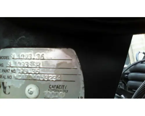 Watson Chalin steerable lift axle Axle Assembly, Front (Steer)