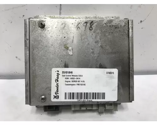 Western Star Trucks 4900FA Cab Control Module CECU