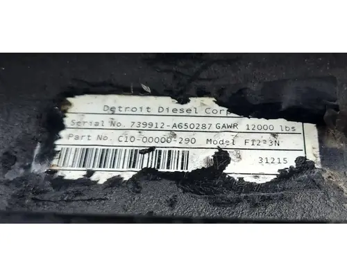 Western Star 4700 Axle Assy, Fr (4WD)