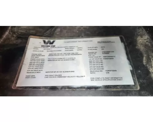 Western Star 4900EX Axle Assy, Fr (4WD)