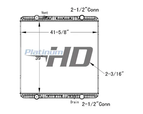 Radiator WESTERN STAR 4900 LKQ Wholesale Truck Parts