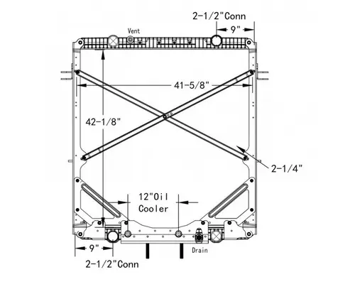 Radiator WESTERN STAR 4900 LKQ Plunks Truck Parts And Equipment - Jackson