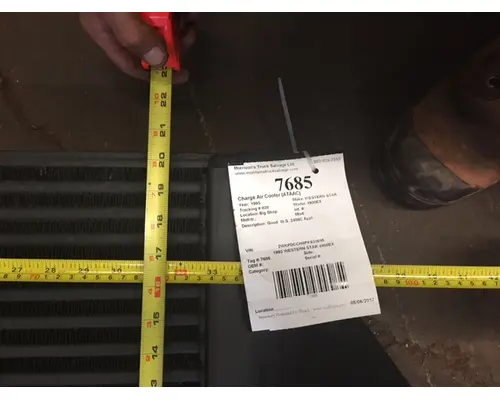 Charge Air Cooler (ATAAC) WESTERN STAR 4900EX Morrison's Truck Salvage Ltd.