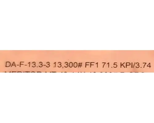 Western Star 5700 Spindle  Knuckle, Front