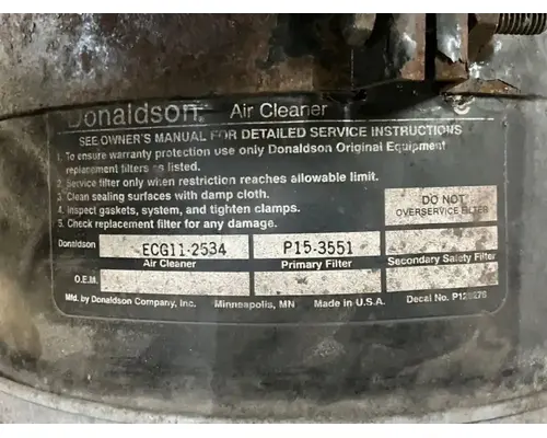 Western Star 5900 Air Cleaner