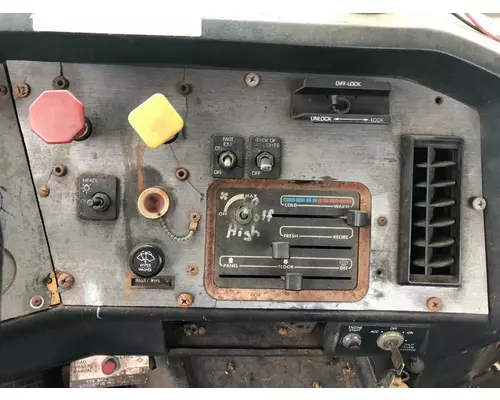 White WG Dash Assembly