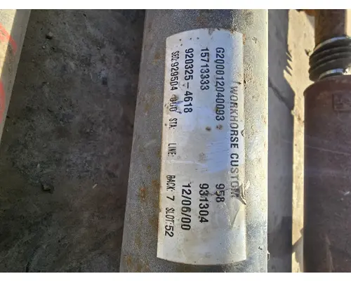 Workhorse Custom Chassis P42 Drive Shaft, Rear