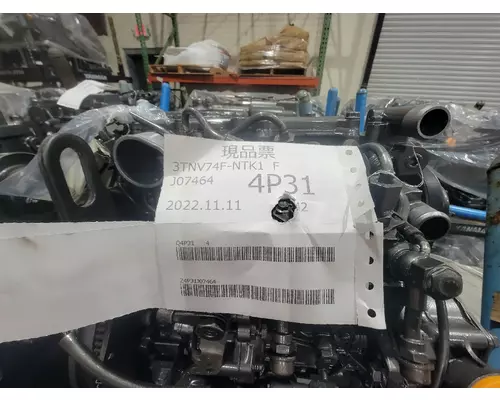 YANMAR 3TNV74F Engine Assembly