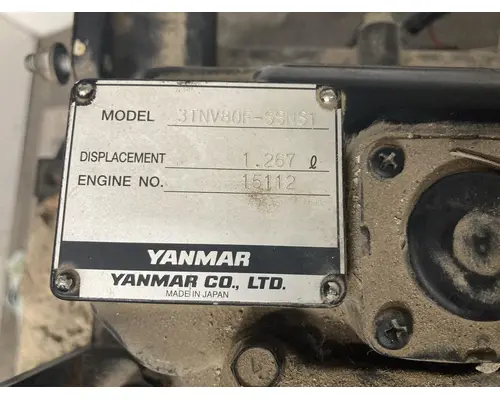 Yanmar 3TNV80F Engine Assembly