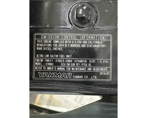 Yanmar 4TNV98C-NMT Engine Assembly