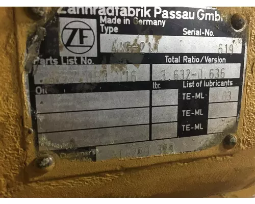 ZF 4657054016 Transmission Assembly