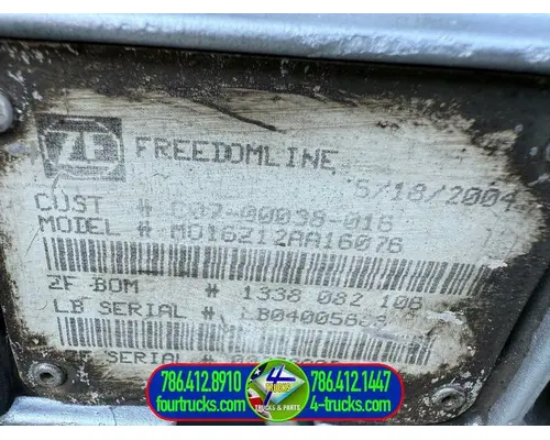 ZF M016Z12AA16076 Transmission Assembly