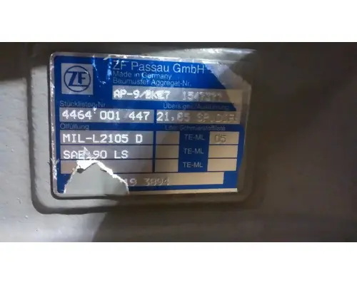 ZF NEW HOLLAND Axle Assembly, Rear