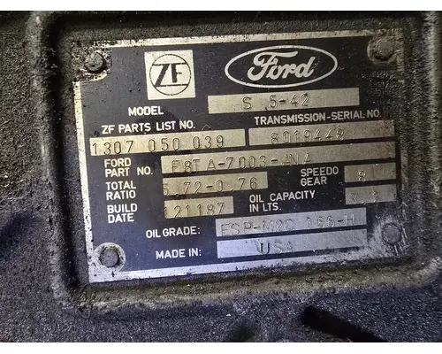 ZF S5-42 TransmissionTransaxle Assembly
