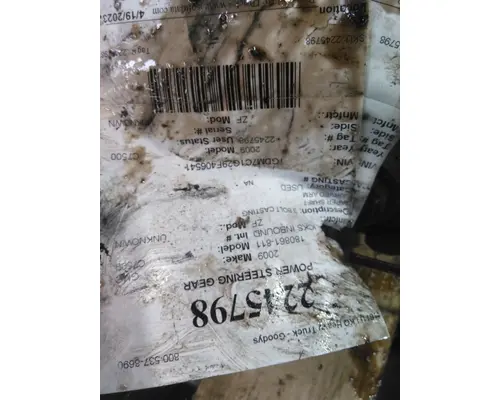 ZF UNKNOWN POWER STEERING GEAR