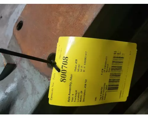 Axle Assembly, Rear (Single Or Rear) ZF 4464001477 Camerota Truck Parts
